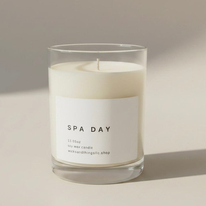 Day at The Spa – 13.05 oz Luxury Soy Candle