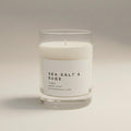 Sea Salt & Sage – 13.05 oz Luxury Soy Candle