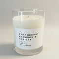 Strawberry Macaron & Vanilla – 13.05 oz Luxury Soy Candle