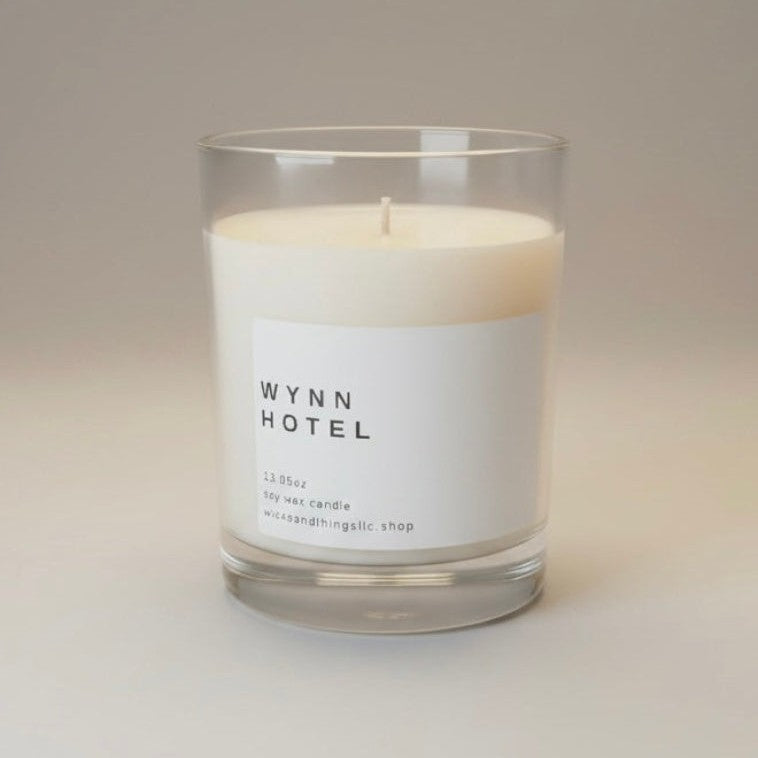 Wynn Hotel – 13.05 oz Luxury Soy Candle